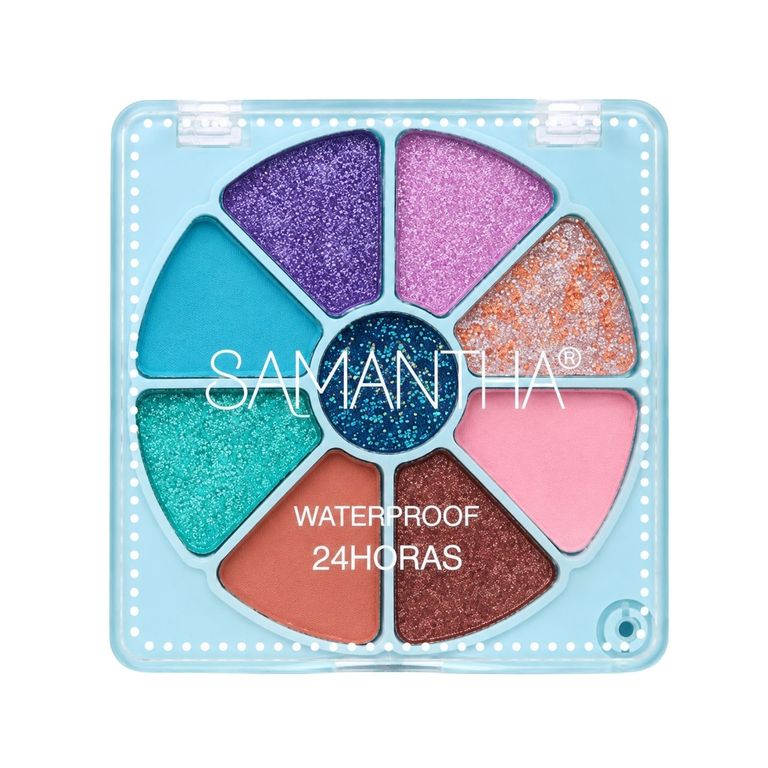 Mini Kit Sombras Rubor Iluminador Tono 03 - SAMANTHA