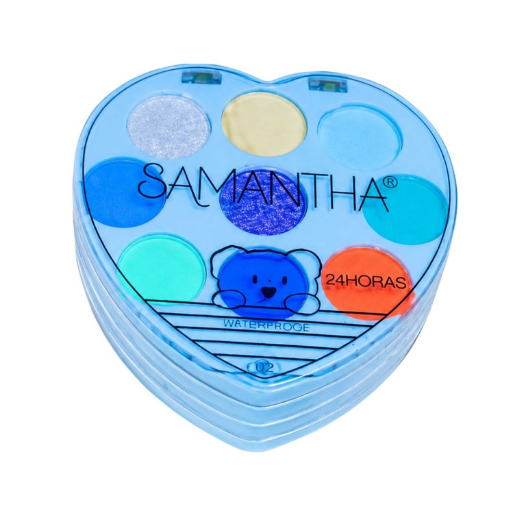 Kit De Maquillaje En Forma De Corazón Tono 01 - SAMANTHA