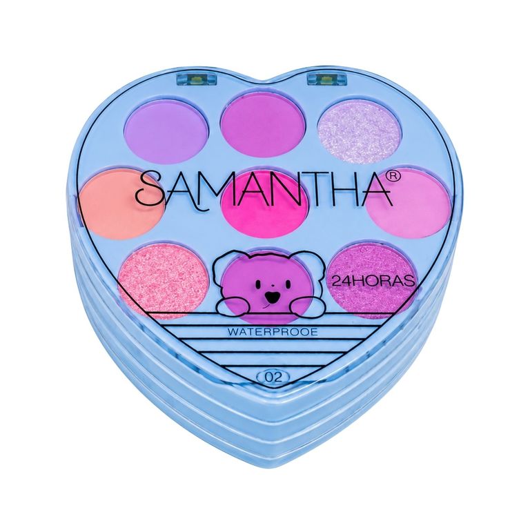 Kit De Maquillaje En Forma De Corazón Tono 03 - SAMANTHA