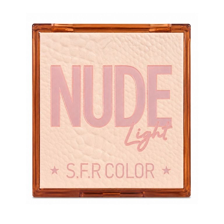 Paleta Sombras De Ojos Nude Light Tono 01 - S.F.R. COLOR