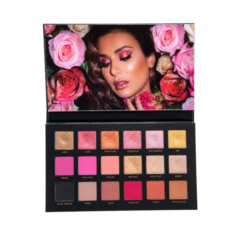 Paleta De Sombra De Ojos Rose Gold - HUDA BEAUTY