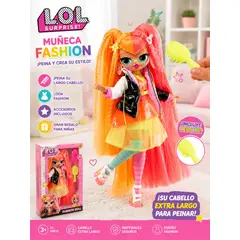 MGA ENTERTAINMENT - Muñeca LOL Surprise OMG Fierce Neonlicious