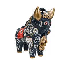 PISKA - TORITO DE PUCARÁ 125 AÑOS - CLUB ALIANZA LIMA 20 CM DE ALTURA