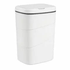 GENERICO - Tacho Basurero con Sensor Inteligente Automático Touch Moderno Hogar K655