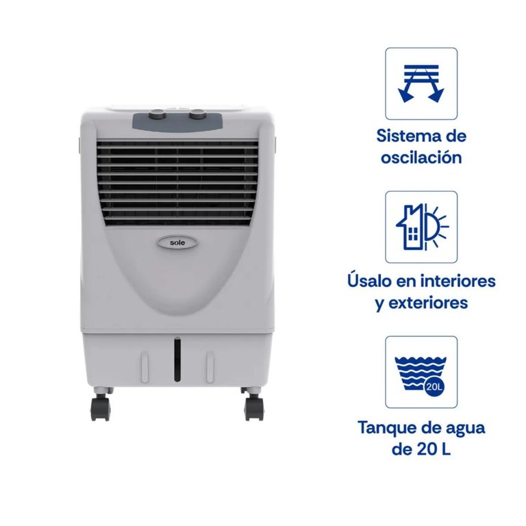 Enfriador de Aire 20L Ultra Cool SOLRAP001