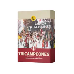 GENERICO - Universitario Tricampeón 2023-2025 – Libro de Colección de la Gloria Crema