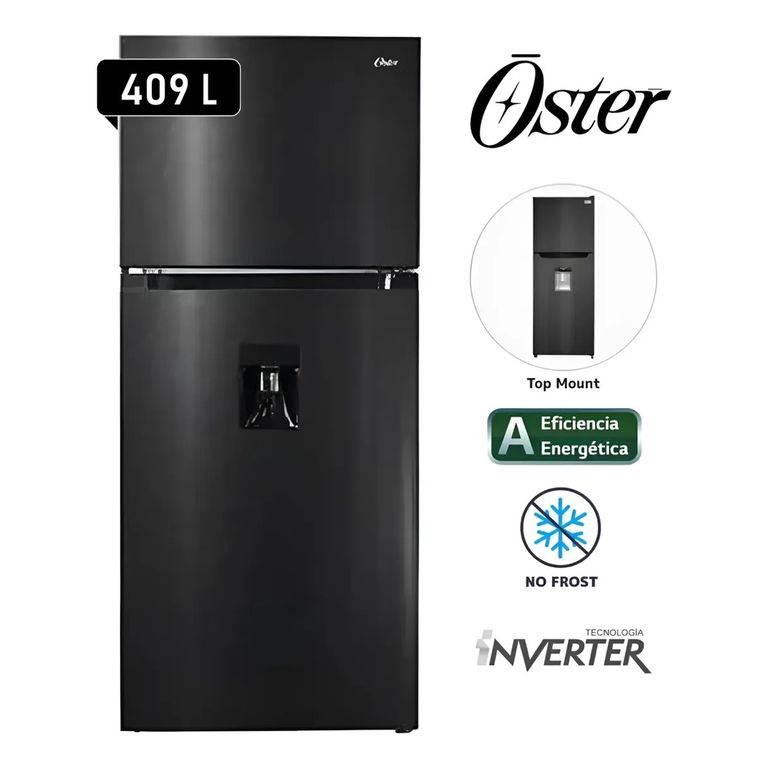Refrigeradora 409L No Frost OS-PNFMI1502EBDI Negro