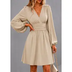 ANA RIVERO - Vestido Coctel en Seda Italiana