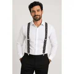 GENERICO - TIRANTES HOMBRE PANTALON AJUSTABLE