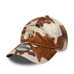 New Era - Gorra New York Yankees Animal Print 9TWENTY Marrón