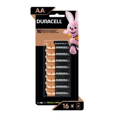 Duracell - Pila alcalina AA x16