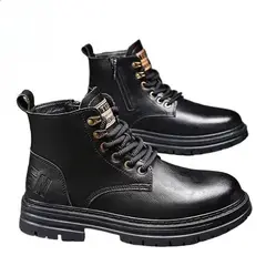 TIOZONEY - Botines Martin para hombre