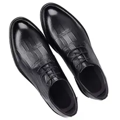 TIOZONEY - Zapatos Formal Hombre - Negro