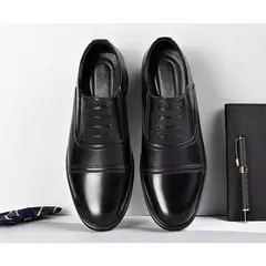 TIOZONEY - Zapatos Formal Hombre - Negro