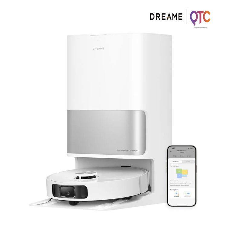 Robot Aspirador L10s Ultra Gen 2 Blanco 10000Pa con Autovaciado y Autolavado