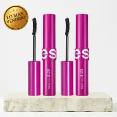 ESIKA - SET x2 MEGA FULL SIZE MASCARA DE PESTAÑAS NEGRO