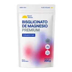 SMART BLENDS - Bisglicinato De Magnesio Premium 200g
