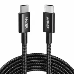 Anker - Cable USB-C 60W PD Series 3 A8752H11 Trenzado Premium Tipo C 1m Negro