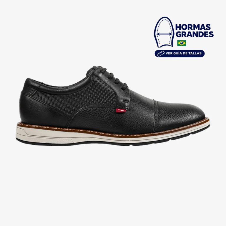 ZAPATO CASUAL DE CUERO HOMBRE KINGSTON