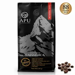 CAFE - Apu Café De Especialidad 250g Blend Cajamarca EN GRANO - Con Certificación SCA 88 Pts