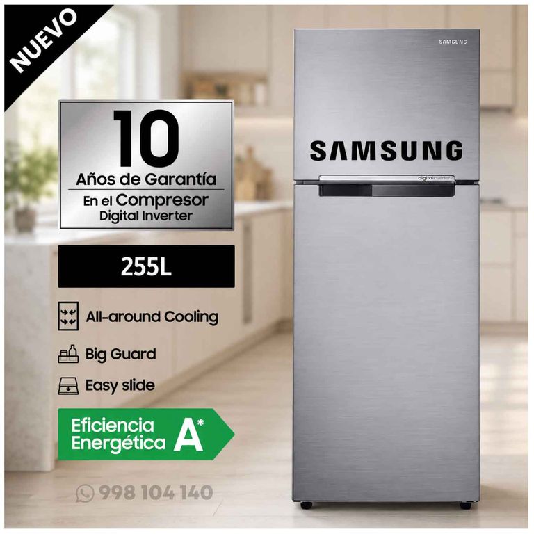 Refrigeradora 255L No Frost - RT25FARADS8 INOX