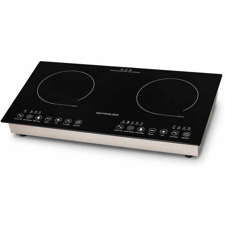 Cocina de Inducción Doble Hornilla NNationalizer 2000 + 2000 Watts NN-ALPI45