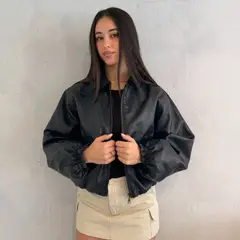 GENERICO - CASACA BOMBER CUERINA