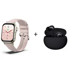 REDMI - Auriculares Bluetooth buds 4 Active negros y reloj deportivo inteligente C11