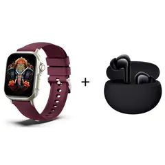 REDMI - Auriculares Bluetooth buds 4 Active negros y reloj deportivo inteligente C11