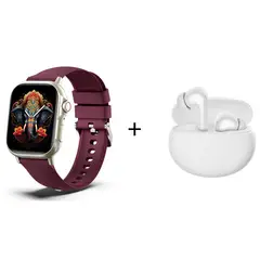 REDMI - Auriculares Bluetooth buds 4 Active blanco y reloj deportivo inteligente C11