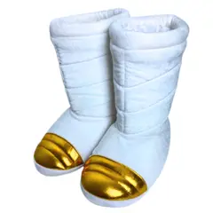 GENERICO - Pantuflas Tipo Botin Vegettas Blanco - Talla 34 hasta 44
