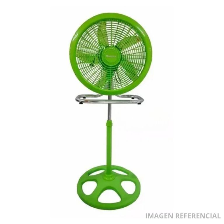 Ventilador Orbital 18" Giro 360° Potencia 250W - Color Verde