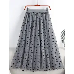GENERICO - Falda de tul con estampado Flora - Falda Nilya