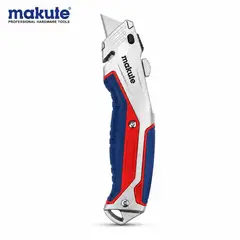 MAKUTE - Cutter Cuchilla Pesado Cuerpo de Aluminio Uso Rudo MKUK1001