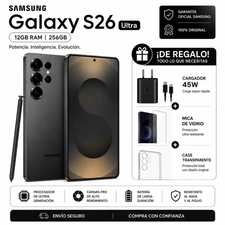 S26 ULTRA 256GB + PACK ACCESORIOS