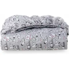 SNOOPY - SABANA PLOMO 2 PLAZAS