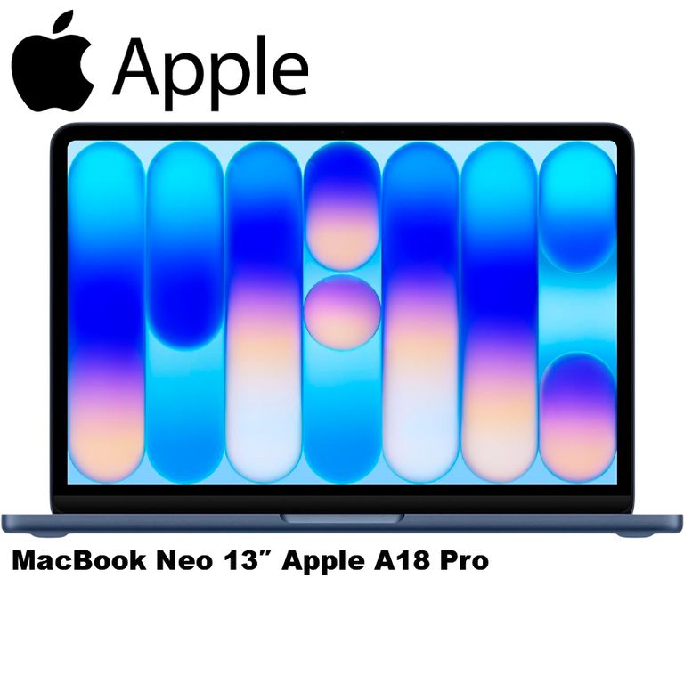 MacBook Neo 13 Chip A18 Pro 8GB 256GB Intelligence Índigo