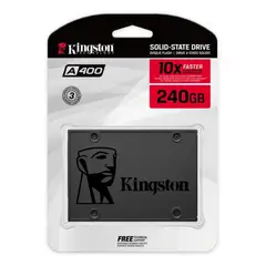 KINGSTON - SSD A400 240GB l DISCO SOLIDO 240 GB - SATA/240GB