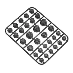 GENERICO - Tapa Decorativa De Abs Para El Motor De Motocicletas Y Scooters Negro