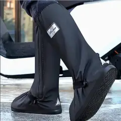 GENERICO - CUBRE BOTAS IMPERMEABLES PVC PARA LLUVIA (TALLA L)