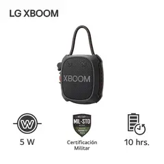 LG - Parlante Bluetooth Xboom Go XG2TBK