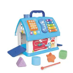 GENERICO - Casita Didáctica Interactiva Luces Música y Estimulación Temprana