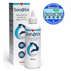VETOQUINOL - SONOTIX solución ótica x 120 ml