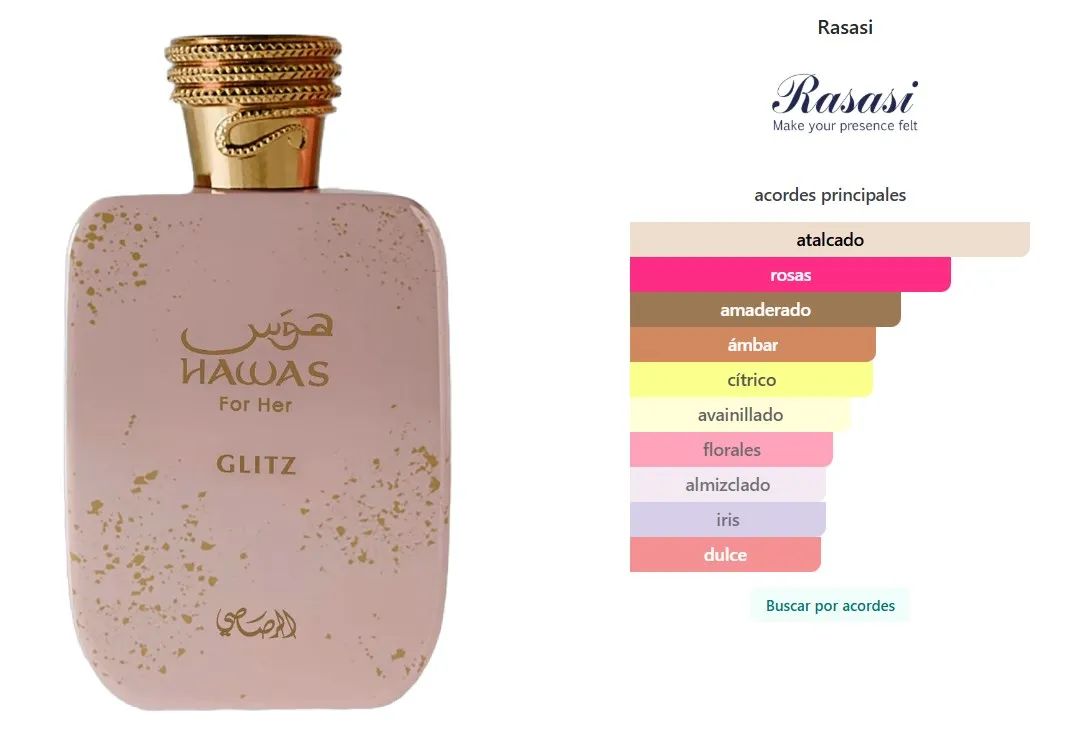 Perfume Hawas Glitz 100 ml EDP