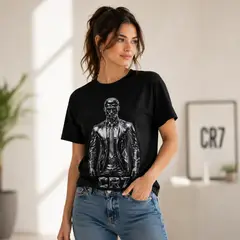 GENERICO - Polo CR7 Diseño GOAT Exclusivo para verdaderos fans