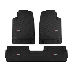 TOYOTA - Piso Universal 3 Piezas Pvc Auto Camioneta