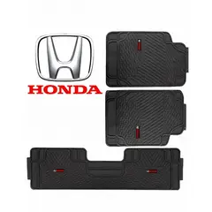 HONDA - Piso Universal 3 Piezas Pvc Auto Camioneta
