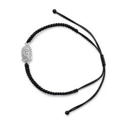 SANTORAL - Pulsera Señor de los Milagros - Hilo y Plata