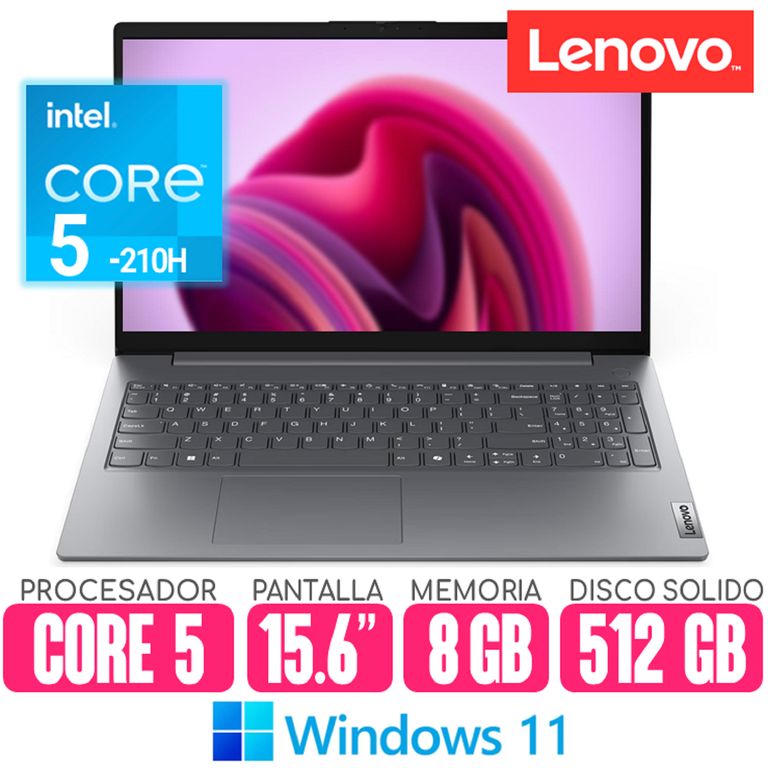 Laptop Core i5-210H RAM 8gb SSD 512gb Pantalla 15.6 Windows V15 G5 IRL