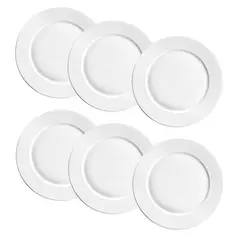 FERRAND - Set x12 Platos de Fondo Porcelana 27 cm Wish